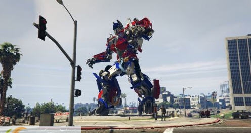 GTA5变形金刚MOD v1.8