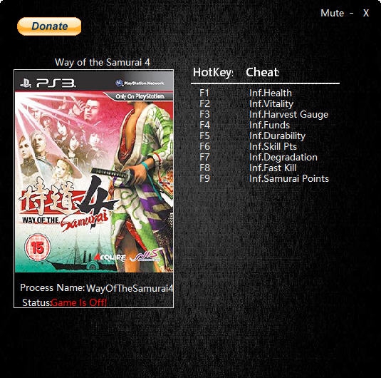 侍道4九项修改器 v1.10