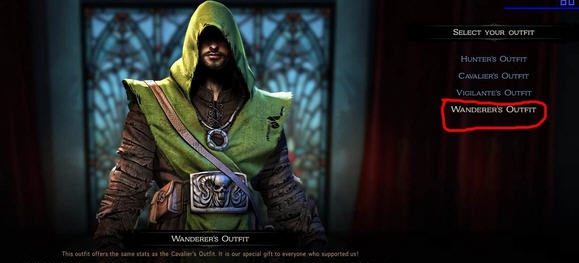 维克多弗兰绿色猎魔装MOD v1.5