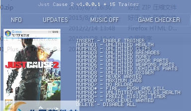 正当防卫2十五项属性修改器 v3.5