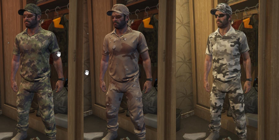 gta5军用迷彩服MOD v1.7