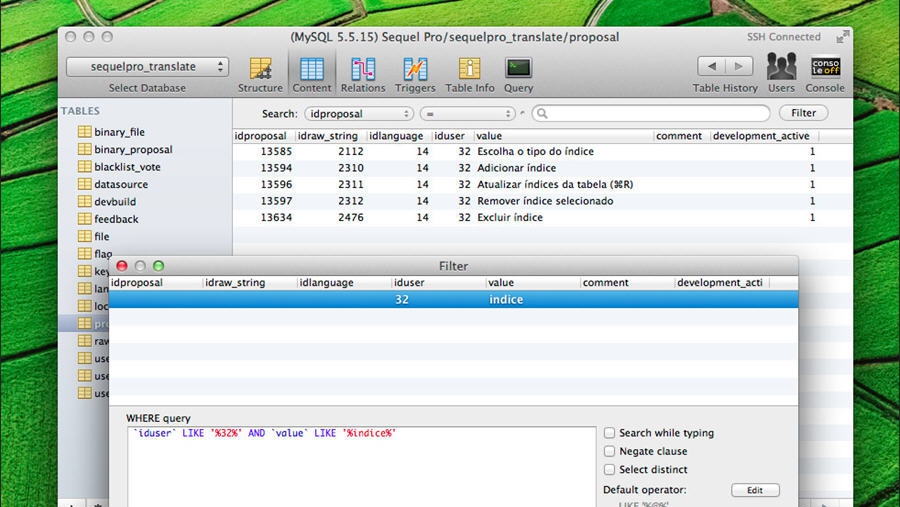Sequel Pro Mac v1.1.7