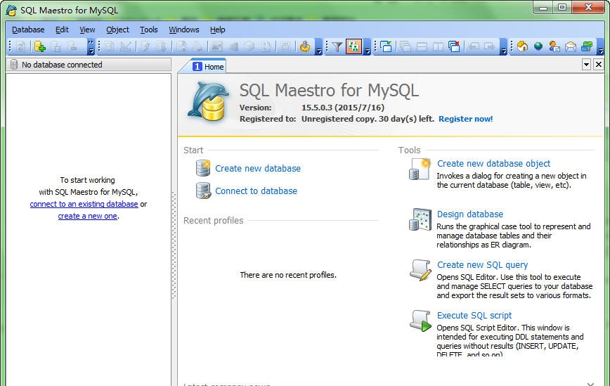 SQL Maestro for MySQL v15.10