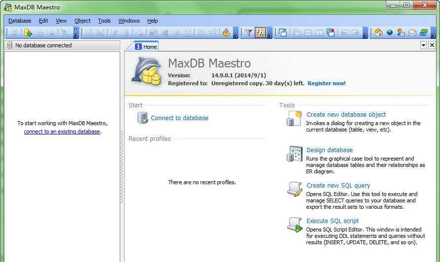 MaxDB Maestro v14.15
