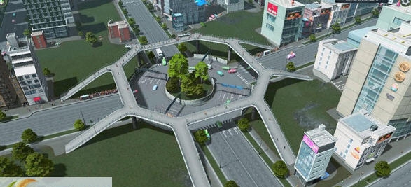 城市天际线高速收费站MOD v2.9