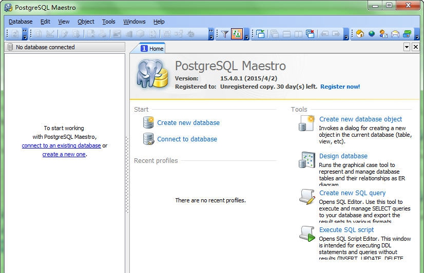 PostgreSQL Maestro v15.10