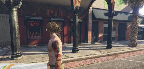 GTA5特里沃的彩色手臂纹身MOD v3.10