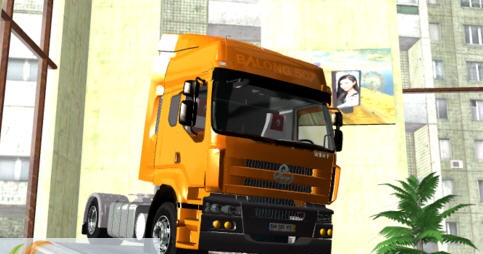 欧洲卡车模拟2撞坏的MANTGX卡车MOD v2.6