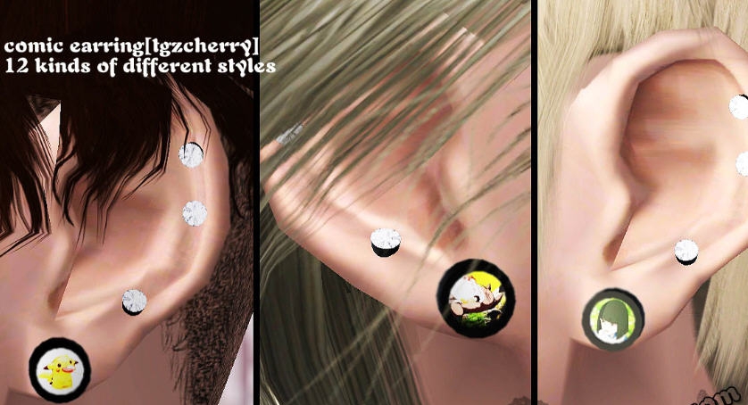 模拟人生3动漫耳钉MOD v2.5