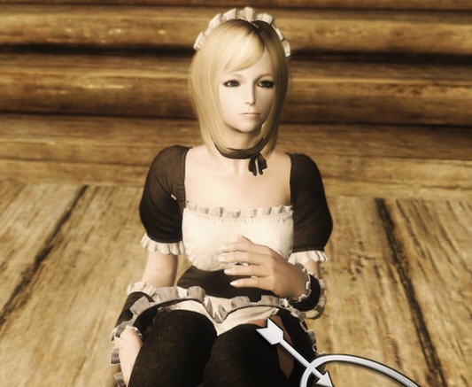 上古卷轴5萌女仆服装MOD v1.5