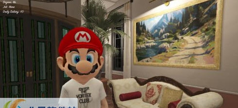 GTA5超级玛丽面具MOD v2.5