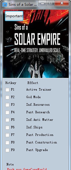 太阳帝国的原罪八项修改器 v3.7