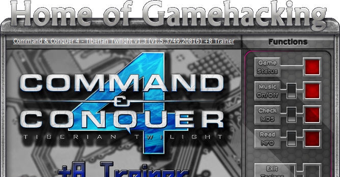 命令与征服4八项属性修改器 v2.5