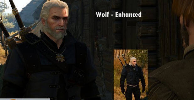 巫师3帅气狼派服装MOD v2.5