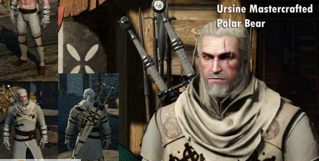 巫师3白色熊套装MOD v2.5