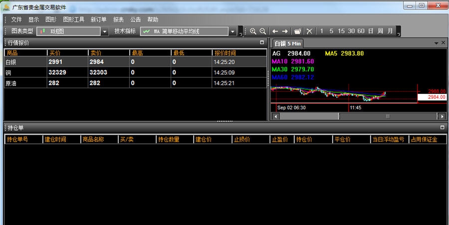 粤贵所贵金属模拟交易软件 v1.0.7