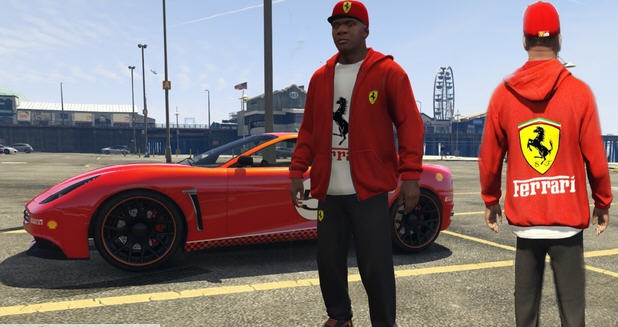 GTA5法拉利车队服装MOD v2.8