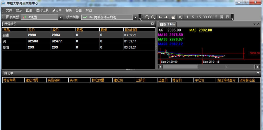 中福大宗商品模拟交易软件 v1.0.6