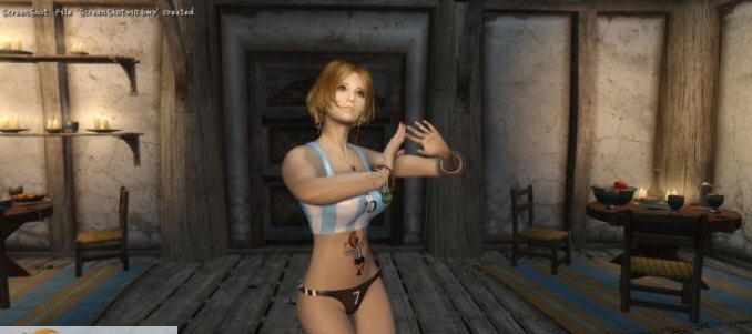 上古卷轴5足球宝贝衣服MOD v2.5