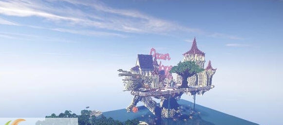 我的世界建筑群龙腾空岛存档 v2.3