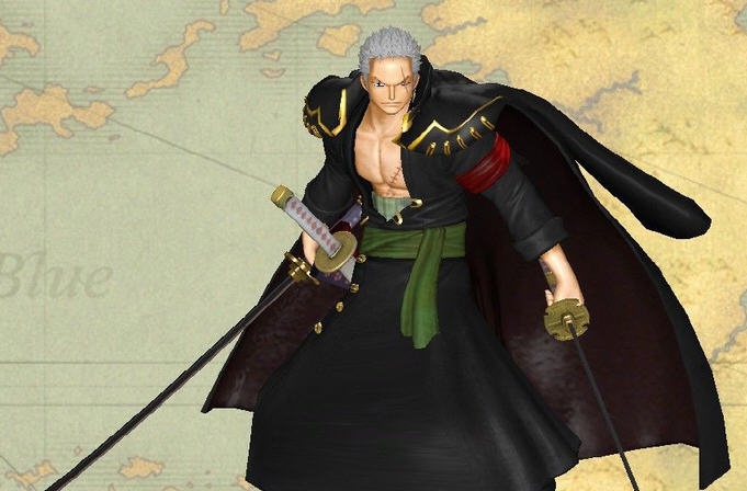 海贼无双3索隆黑衣白发MOD v2.6