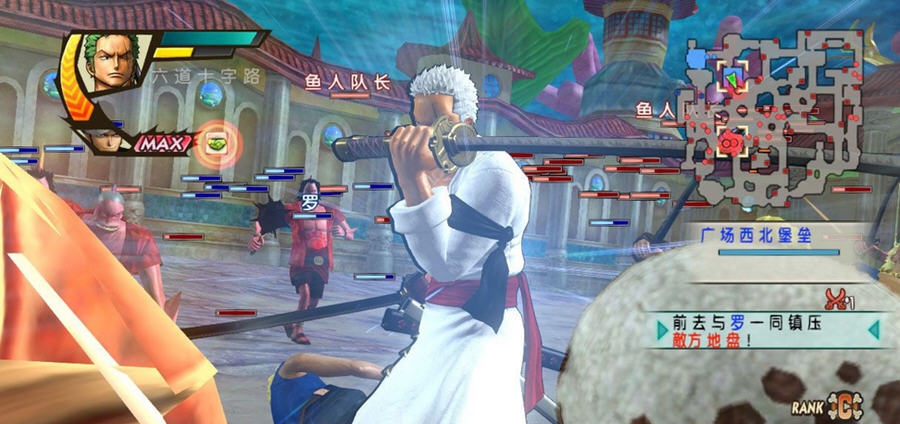 海贼无双3索隆新世界白色时装MOD v2.6