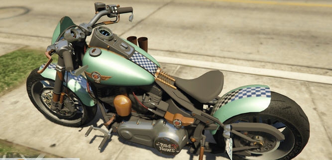 GTA5哈雷摩托车MOD v2.5