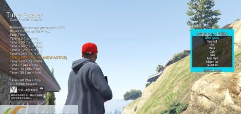 GTA5时间快进修改器MOD v2.8