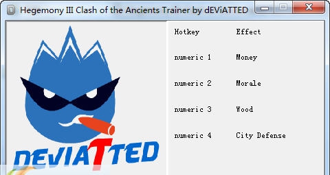 霸权3四项修改器 v3.4