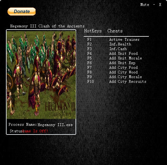 霸权3九项修改器 v3.6