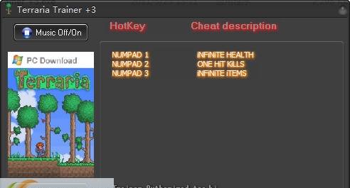 泰拉瑞亚三项修改器 v2.7