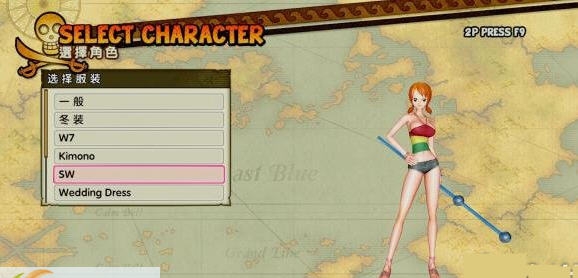 海贼王无双3娜美清新服饰MOD v2.7