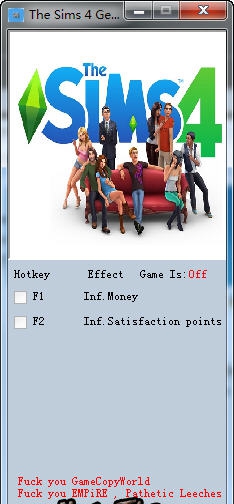 模拟人生4两项修改器 v2.4