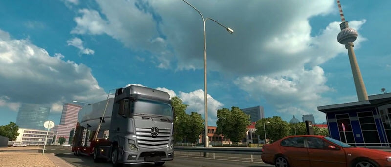 欧洲卡车模拟2军用卡车MOD v2.5