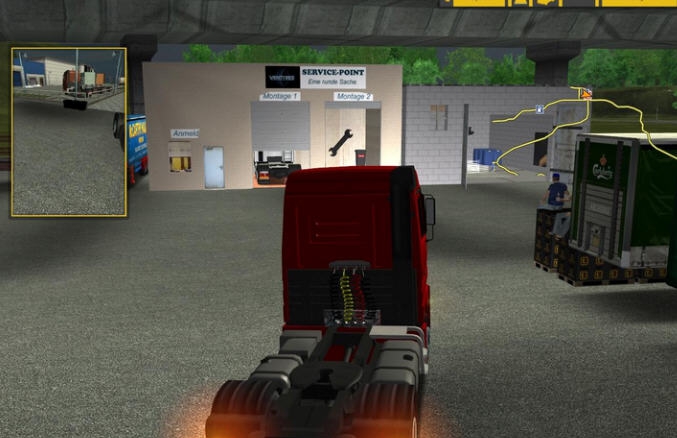 欧洲卡车模拟2真实加油站MOD v2.5