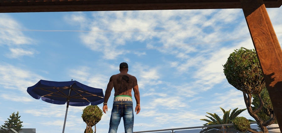 GTA5富兰克林牛仔裤MOD v2.3