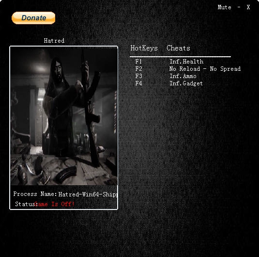 仇恨五项修改器 v3.3
