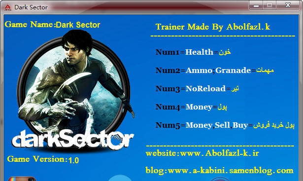 黑暗地带五项修改器 v3.4