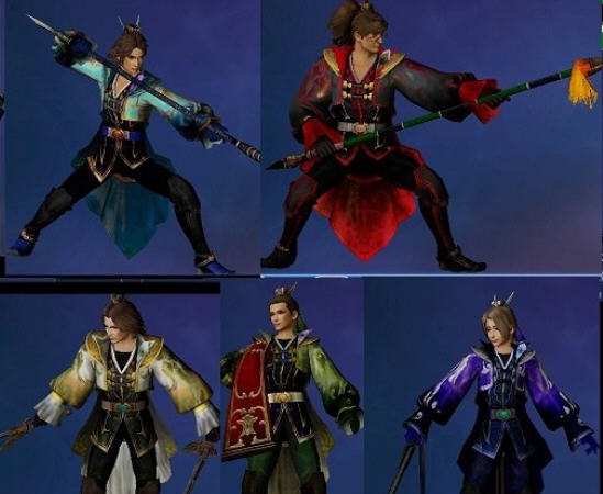 真三国无双7郭嘉八色服装MOD v2.5