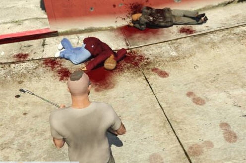 GTA5添加淤青和血脚印MOD v2.6