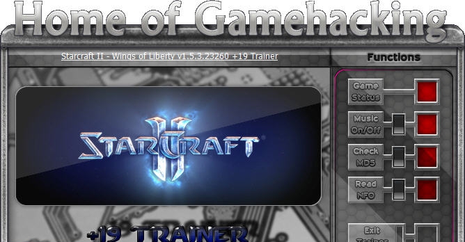 星际争霸2十九项修改器 v3.08