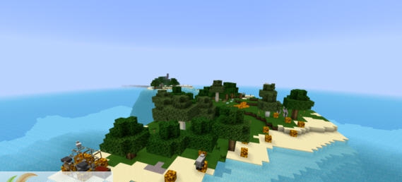 我的世界霸占孤岛地图存档 v2.5