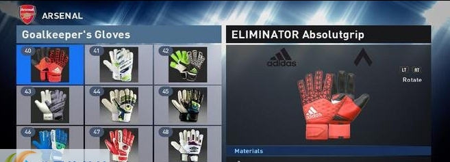 实况足球201649款守门员手套MOD v2.5