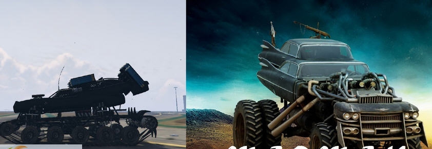 GTA5疯狂麦克斯中的公爵战车MOD v2.4