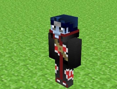 我的世界火影干柿鬼鲛皮肤MOD v1.6