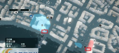 刺客信条大革命全技能点位置地图 v2.5