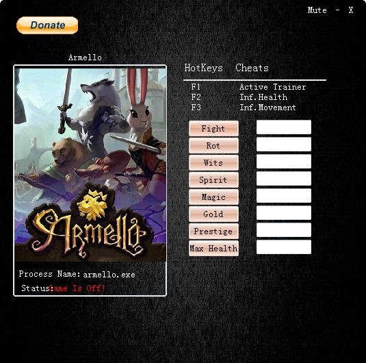阿门罗十项修改器 v2.5