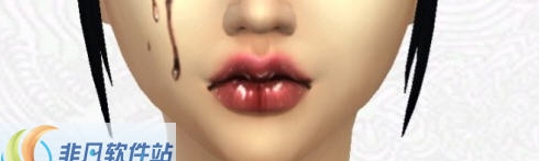 模拟人生4暗红光泽口红MOD v2.3