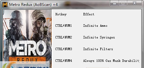 地铁最后的曙光四项修改器 v3.9