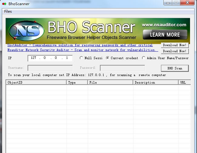BhoScanner(浏览器劫持扫描器) v2.2.9
